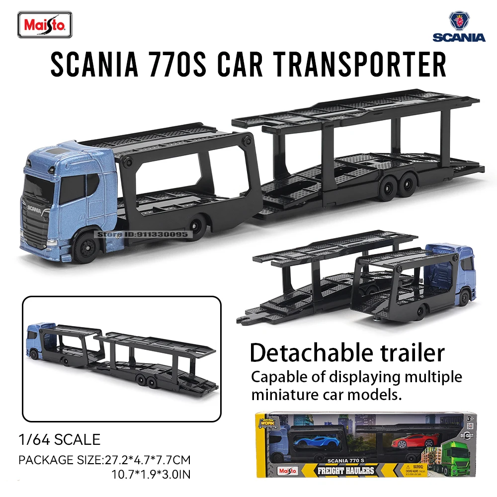 Scania 770 S Volvo Forklift Transport Model 9 Scania 770 S Volvo Forklift Transport Model - Image 9