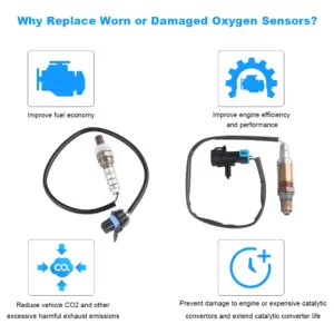 Set of 4 Automotive Oxygen Sensors for Buick, Cadillac, Chevrolet 9 S698338c9b5f44ae281da1a168d1fca338