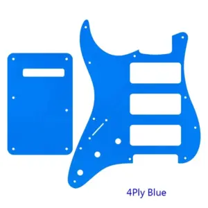 Left-Handed 3 P90 Strat Guitar Pickguard 38 S6998096146a64ff39547db8a14f58bb0a