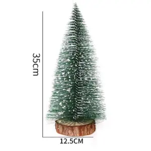 Mini Frosted Artificial Christmas Tree Collection 18 S6a045f78f1da499f9b01a1a9e67a2229C