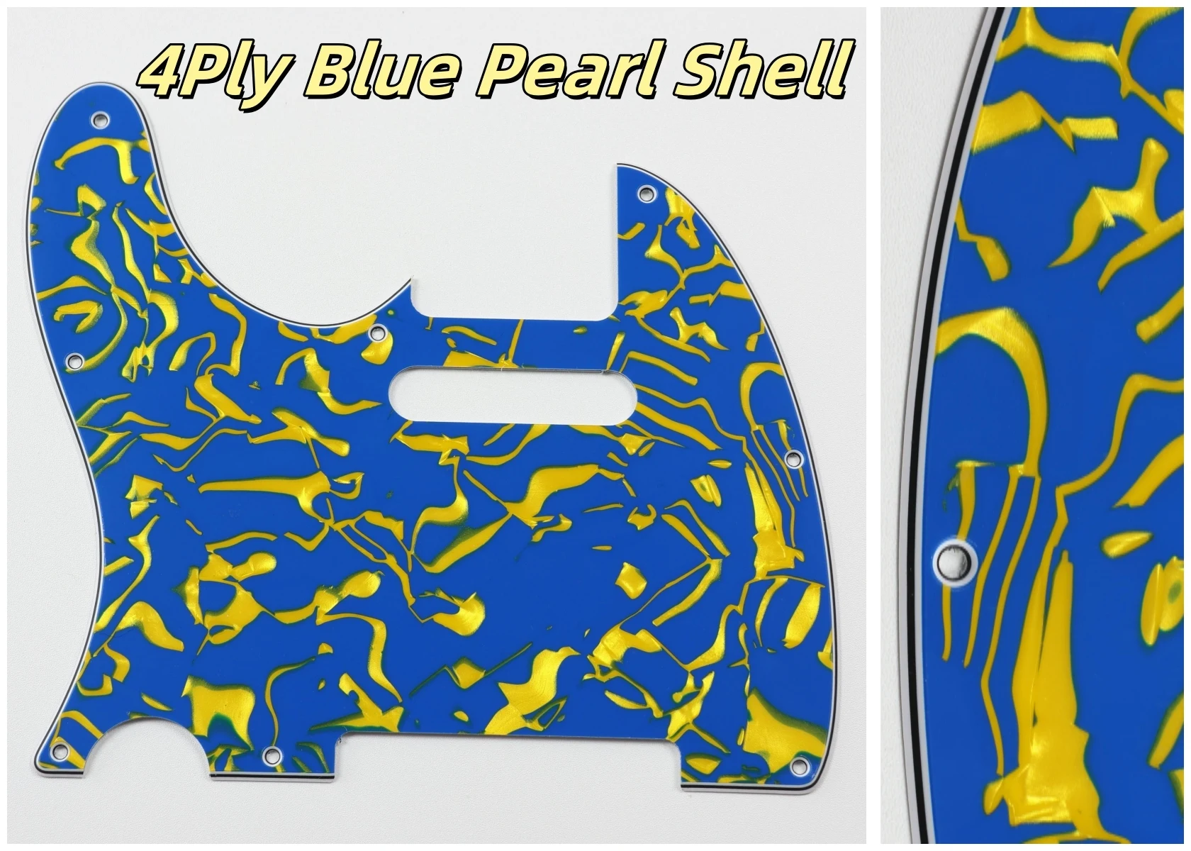 Left-Handed Telecaster Pickguard 3-Ply/4-Ply Options 9 Left-Handed Telecaster Pickguard 3-Ply/4-Ply Options - Image 9