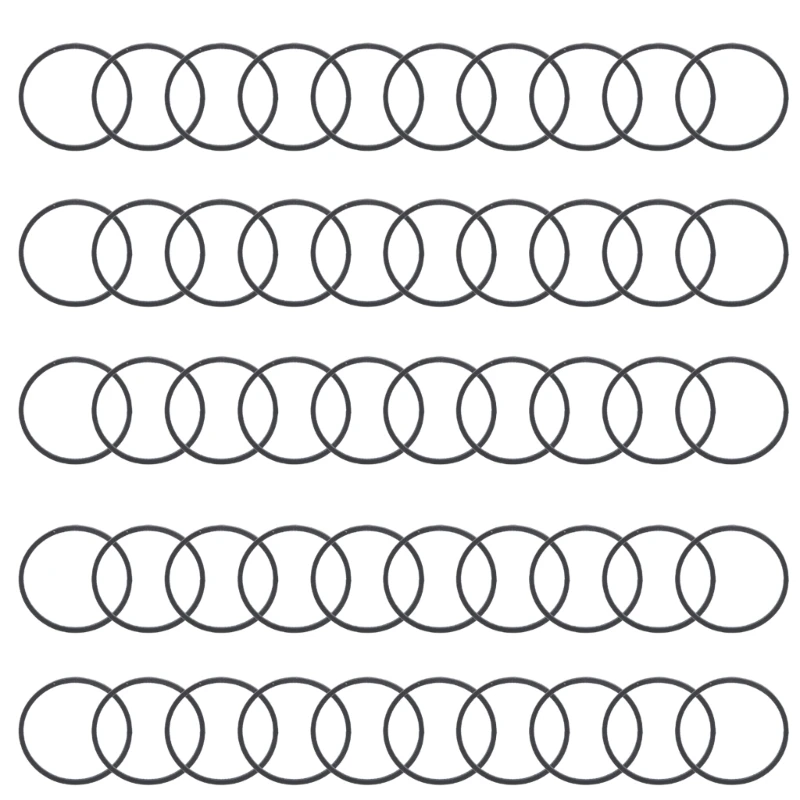 Set of 50 Rubber Drive Belts for Audio Equipment 9 Set of 50 Rubber Drive Belts for Audio Equipment - Image 9