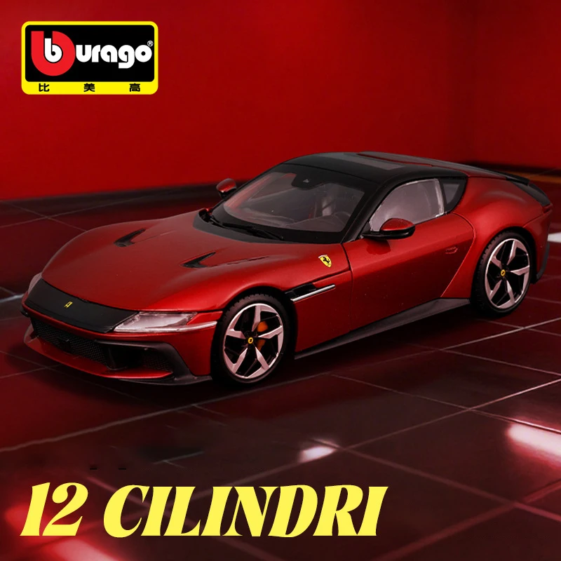 Ferrari 12Cilindri 1:24 Diecast Model 3 Ferrari 12Cilindri 1:24 Diecast Model - Image 3