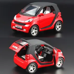 1:32 Scale Benz SMART Model Car Red 14 S6aada2648d0e494dbc0fa646286db2904