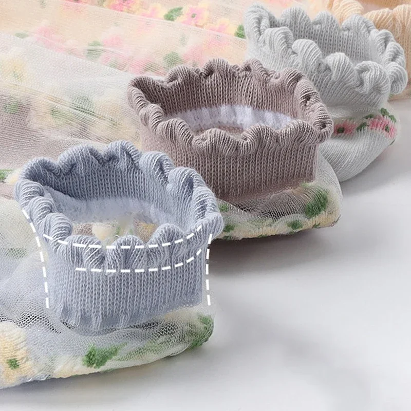 Set of 5 Japanese Short Socks for Women 6 Set of 5 Japanese Short Socks for Women - Image 6