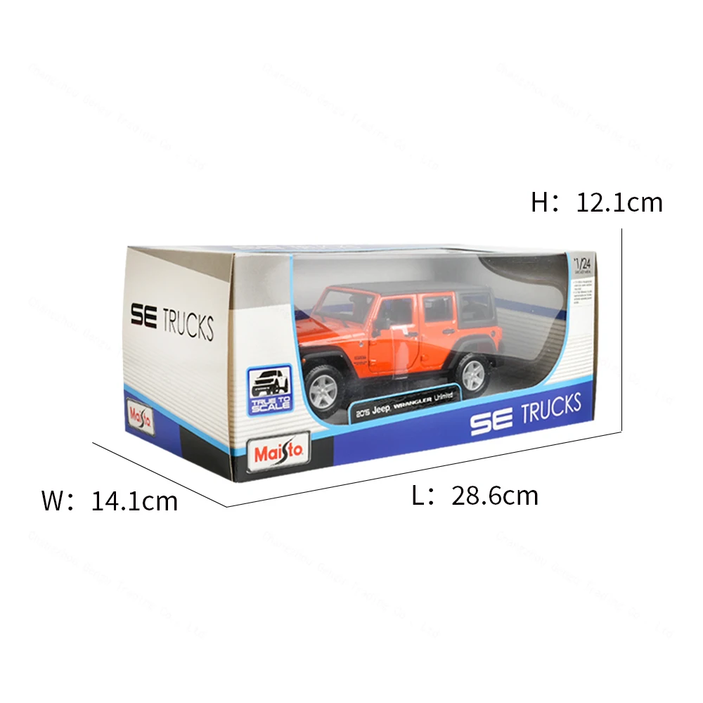 2015 Jeep Wrangler Unlimited Die-Cast Model Car 4 2015 Jeep Wrangler Unlimited Die-Cast Model Car - Image 4