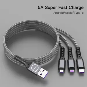 3-in-1 Micro USB Vehicle Charging Cable 12 S6b577c8d6efd400dbe20daf1987adb42C