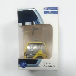 Red 1/87 Gondola Lift Cabin Model 16 S6c4549196a5e43db90e83b5a18eec480t