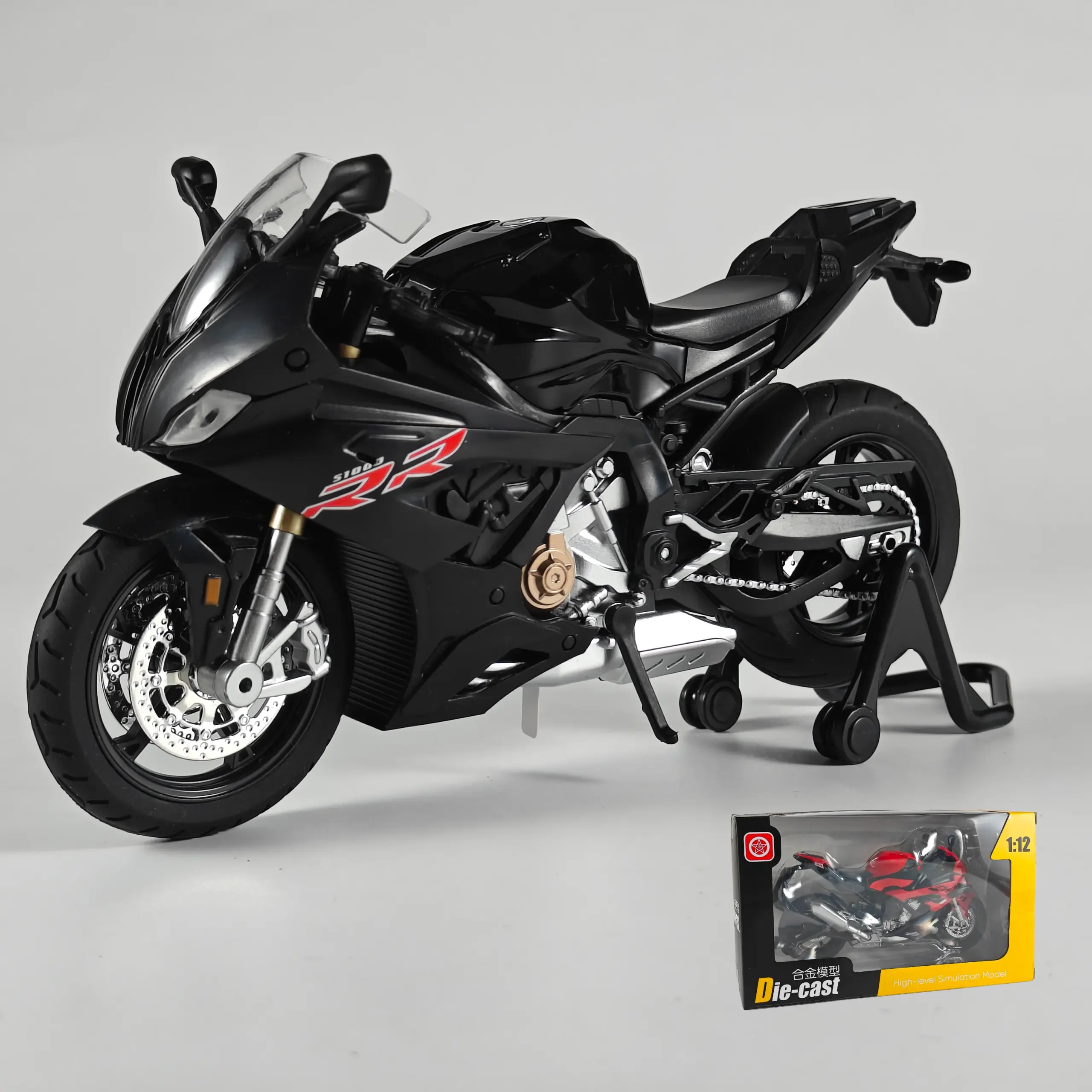 BMW S100RR 1:12 Diecast Model with Lights and Sound 9 BMW S100RR 1:12 Diecast Model with Lights and Sound - Image 9