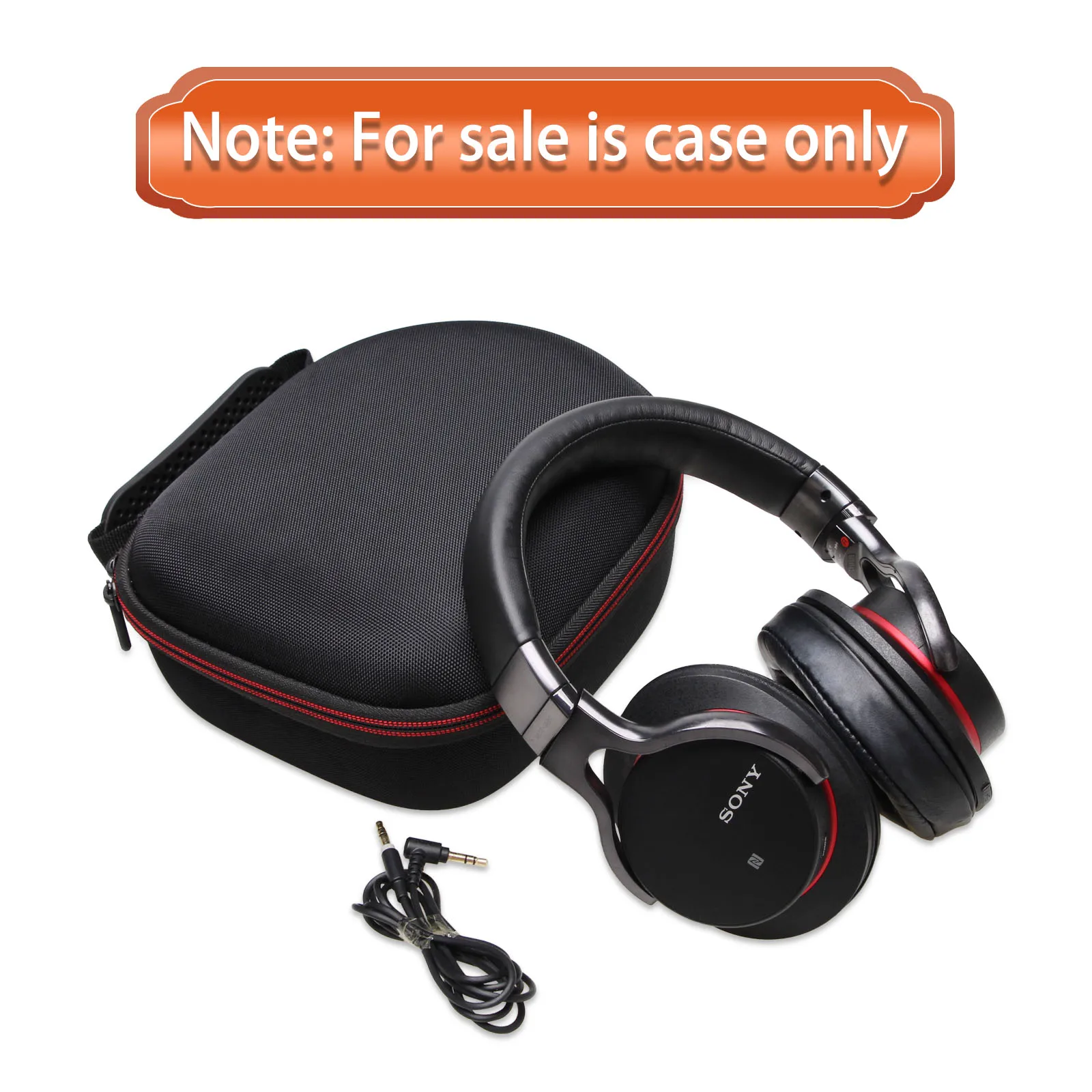 Vibrant Orange Headphone Case for JBL, Beats, Sony 4 Vibrant Orange Headphone Case for JBL, Beats, Sony - Image 4