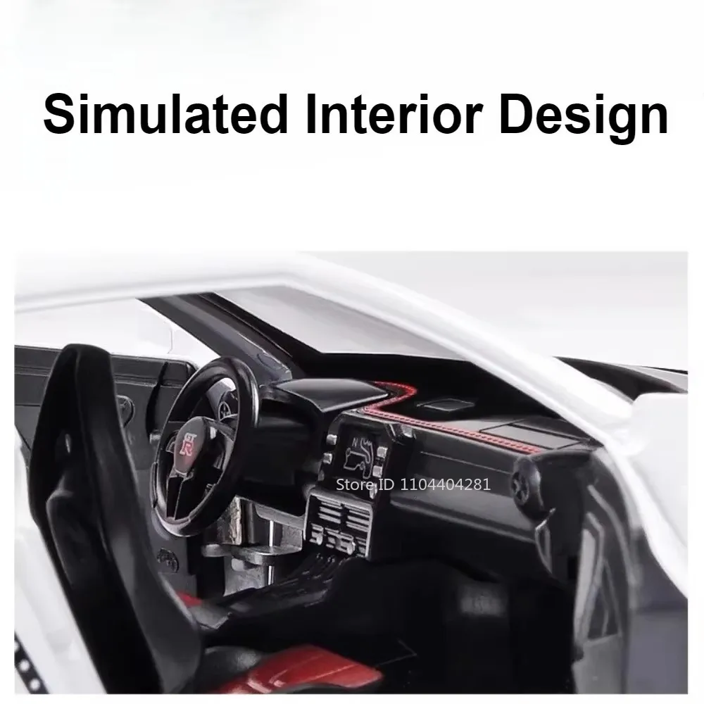GTR R34 Miniature Diecast Model Car 2 GTR R34 Miniature Diecast Model Car - Image 2