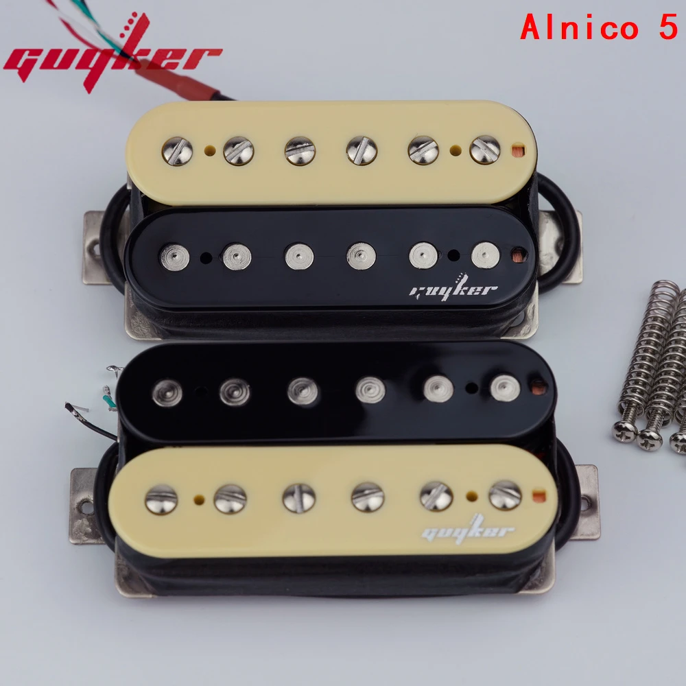 Black Ceramic Humbucker Pickup Set for Electric Guitars 7 Black Ceramic Humbucker Pickup Set for Electric Guitars - Image 7