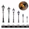 Miniature LED Street & Garden Lamps Set