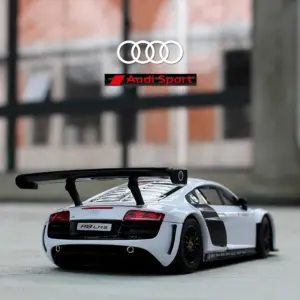 White Audi R8 1:24 Diecast Model for Collectors 9 S6de2cd9a98474f5e80bf4d49c59f2b69s