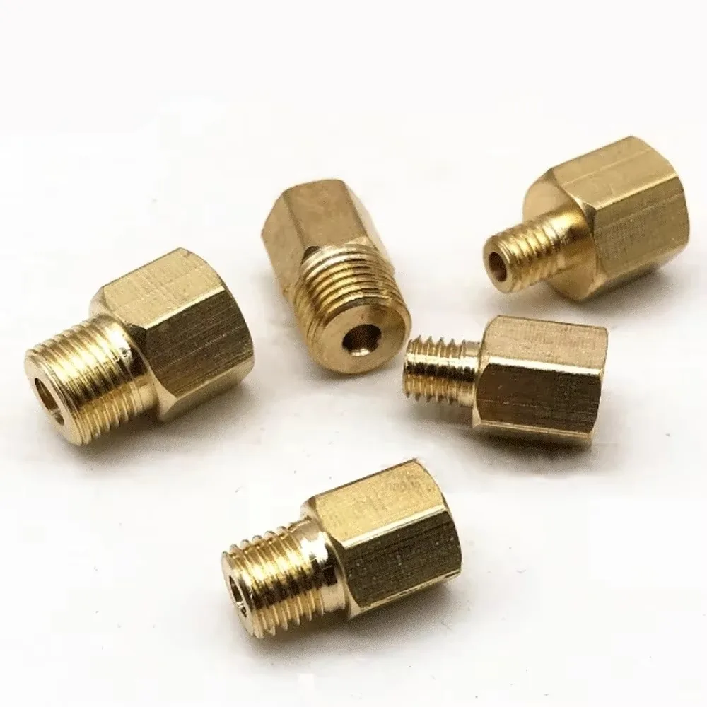 Brass Pipe Connector for Plumbing Fittings 4 Brass Pipe Connector for Plumbing Fittings - Image 4