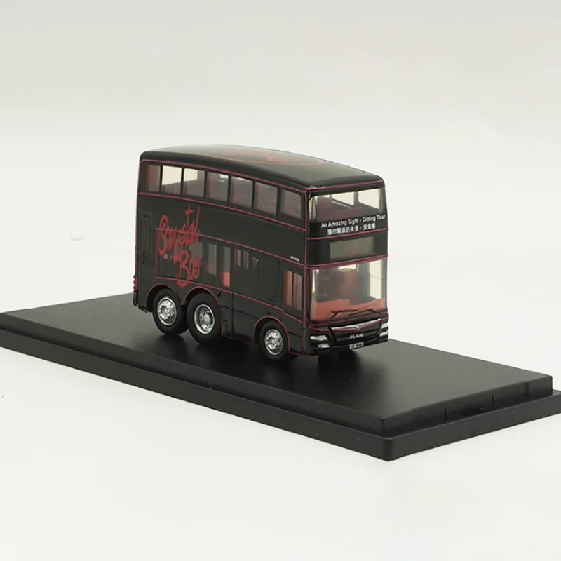 Hong Kong Double-Decker Bus Model 7cm 2 Hong Kong Double-Decker Bus Model 7cm - Image 2