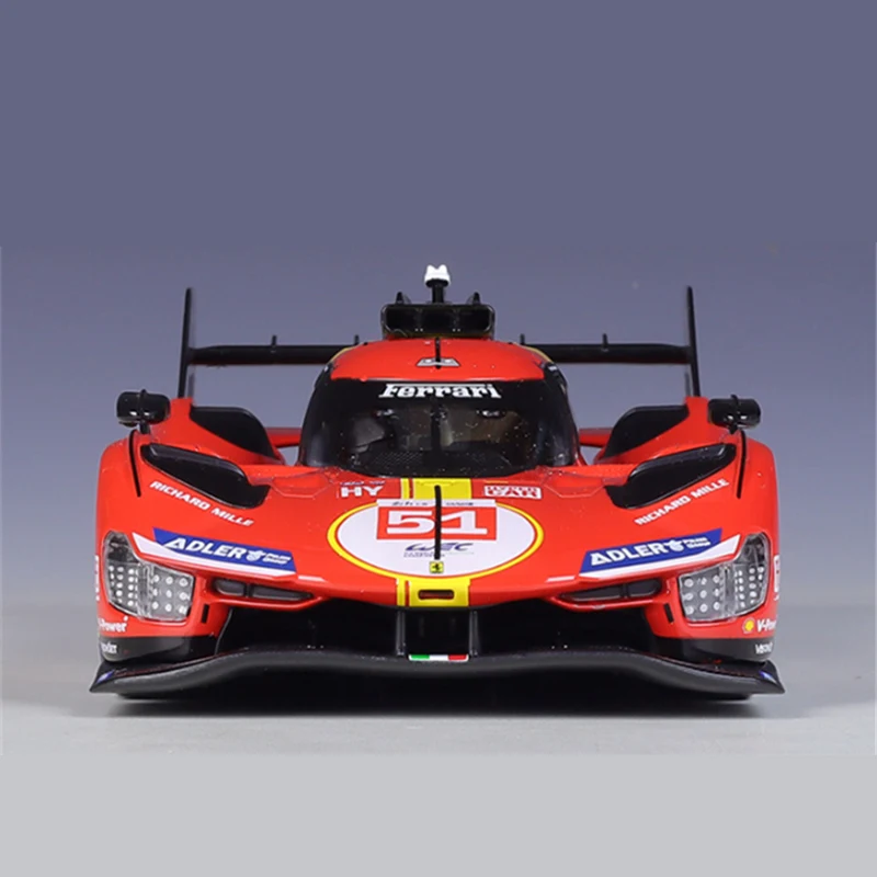 Ferrari 499P 1:24 Diecast Race Car Model 5 Ferrari 499P 1:24 Diecast Race Car Model - Image 5