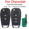 Chevrolet Flip Remote Key Fob 2/3/4 Buttons