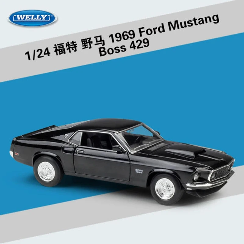 1969 Ford Mustang BOSS 429 Model 1:24 Scale 3 1969 Ford Mustang BOSS 429 Model 1:24 Scale - Image 3