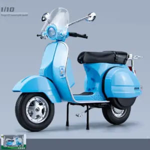 Vintage Vespa 125 Diecast Model 1/10 Scale 16 S6e5ef942464643c19841e1b25b3a7f2b0