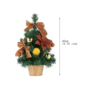 Miniature 40cm Frosted Christmas Tree with Decorations 13 S6e6d9c8464a54ea4a6c7b0ee2eb94ad66