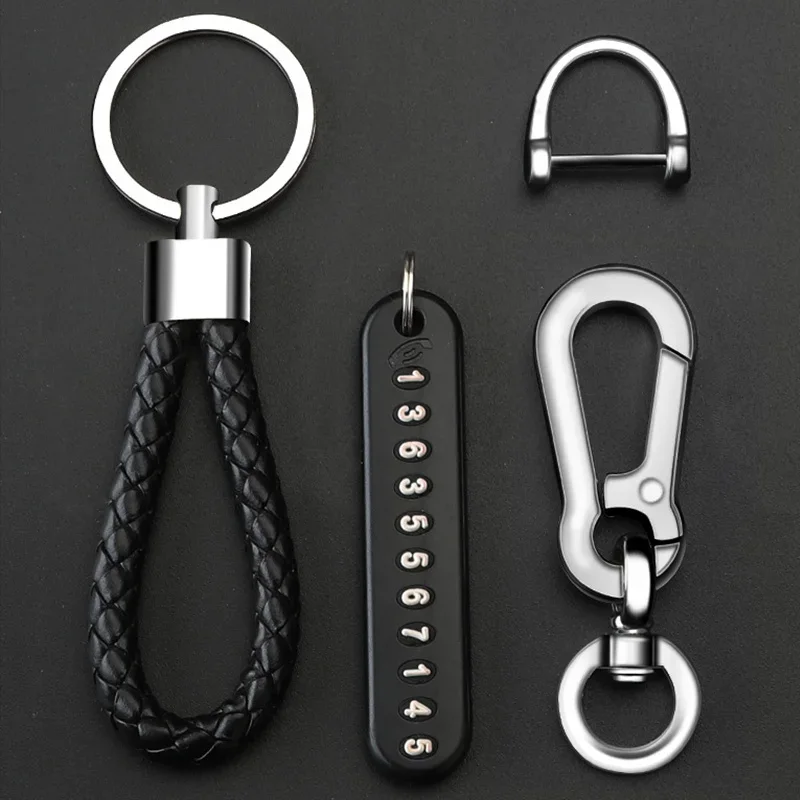 Stylish Anti-Lost Car Keychain with Phone ID 2 Stylish Anti-Lost Car Keychain with Phone ID - Image 2