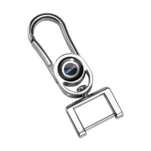 Premium Silver Logo Metal Keychain for Vehicles 19 S6eca1fcab48e4f459dc3adf9aaddf4851