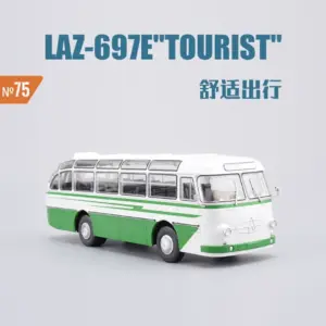 1:43 LAZ-69E Vintage Bus Model