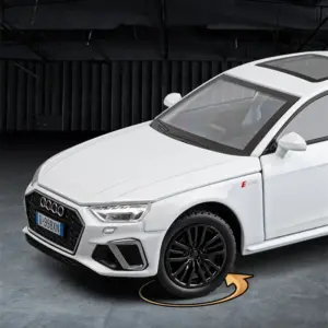 2024 Audi A4 1:32 Diecast Model in White 12 S6f1ebb9f9fa446ecb928714da80ae8d31