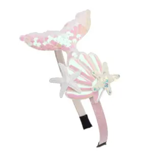 Mermaid Headband for Kids with Sequin Tail 16 S6f46415e69294f8c90d50e842fa6f027l