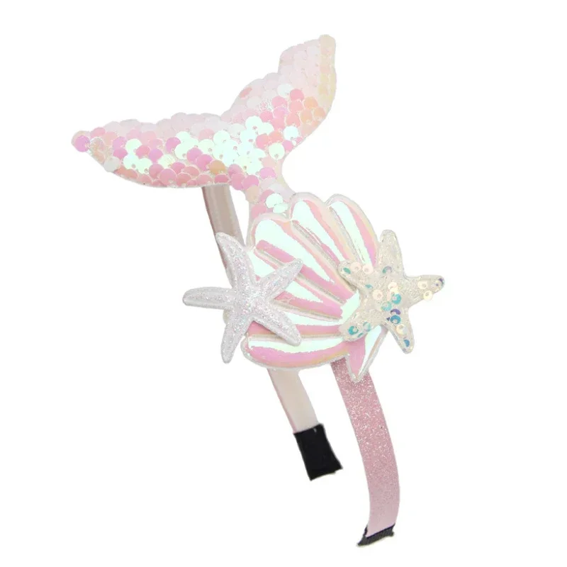 Mermaid Headband for Kids with Sequin Tail 6 Mermaid Headband for Kids with Sequin Tail - Image 6