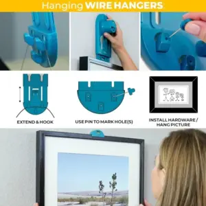 All-in-One Picture Hanging Kit with Level 9 S6f669804da354f08a4a86a1d961a55a8Q