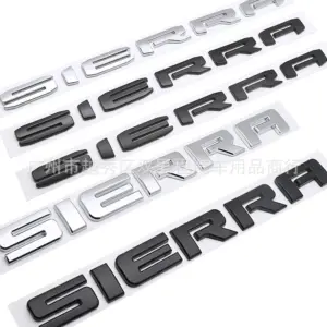 GMC Sierra Logo Decal - 27.8cm Aluminum Badge 12 S6fadea67838b478299a0873127c17766C