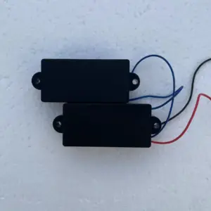 4-String PB Bass Pickup Set in Matte Black