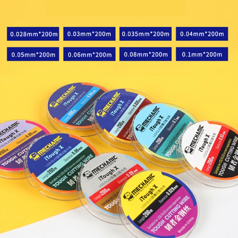 Alloy Steel Diamond Wire for LCD Repairs 5 Alloy Steel Diamond Wire for LCD Repairs - Image 5