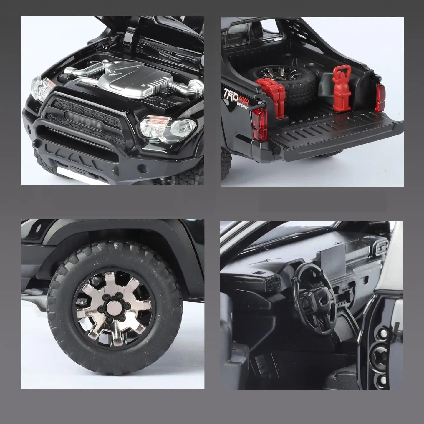 1/32 Scale Diecast Toyota Tacoma TRD Model 5 1/32 Scale Diecast Toyota Tacoma TRD Model - Image 5