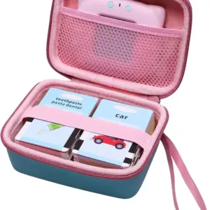 Vibrant Pink EVA Talking Flash Card Case