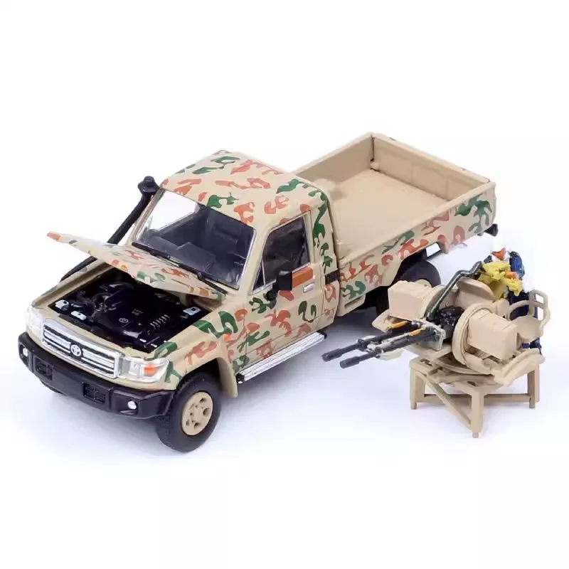 Toyota LC79 Armed Pickup Model 1:64 Alloy Collectible 9 Toyota LC79 Armed Pickup Model 1:64 Alloy Collectible - Image 9