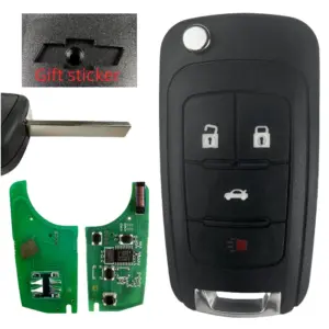 Chevrolet Buick Remote Key Fob Shell 2-5 Buttons 21 S7157fd56757a48f996ae095d75b6ad1d3
