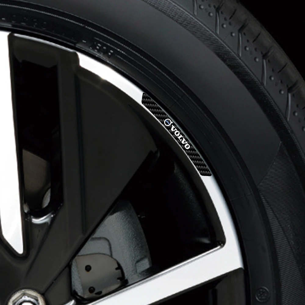 Carbon Fiber Wheel Rim Stickers for Vehicles 3 Carbon Fiber Wheel Rim Stickers for Vehicles - Image 3