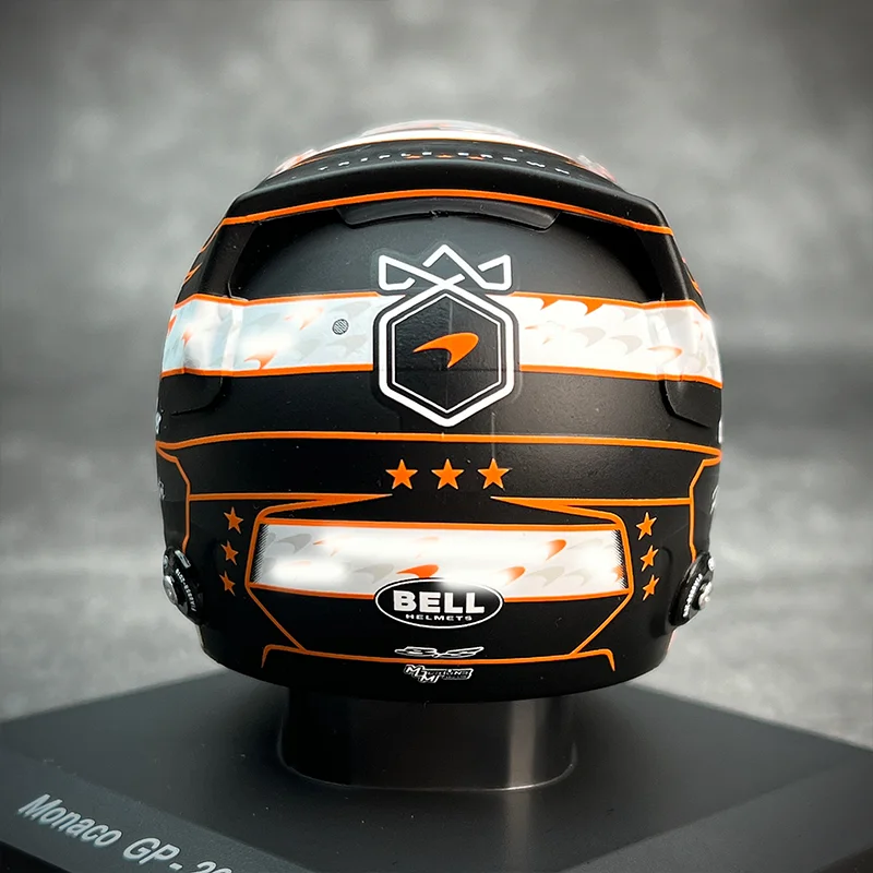 Oscar Piastri Monaco GP Helmet Replica 1:5 Scale 4 Oscar Piastri Monaco GP Helmet Replica 1:5 Scale - Image 4