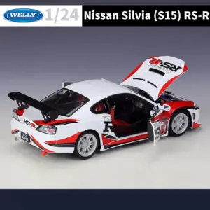 Nissan Silvia S15 RSR 1:24 Diecast Model 13 S71dfe9b618044f0497fd3277768fc7cdU