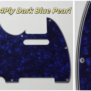 Left-Handed Telecaster Pickguard 3-Ply/4-Ply Options 67 S72371b2d9bfd4959b20f5d20ed16f75dw