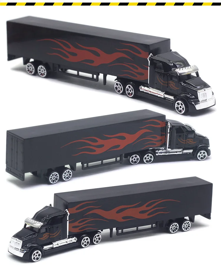 1:87 Scale Diecast Container Oil Tank Truck 8 1:87 Scale Diecast Container Oil Tank Truck - Image 8