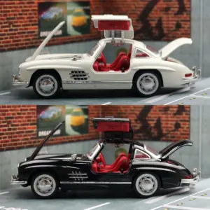 Mercedes-Benz 300SL 1:32 Diecast Model in White 13 S72616ed4bd1f4870925f2a09fff8fd2e8
