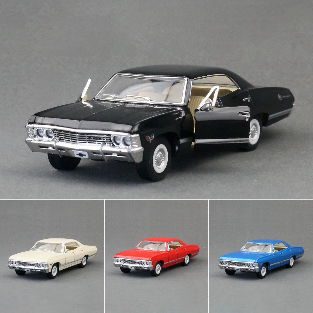 Vintage 1:43 Alloy Impala Corvette Model 2 Vintage 1:43 Alloy Impala Corvette Model - Image 2
