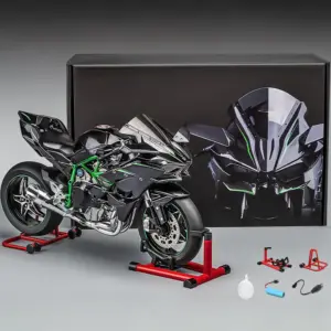 Kawasaki Racing Ninja 500 H2R 1:6 Scale Model 20 S735e85f611d947a982c2129dfdc1f696h