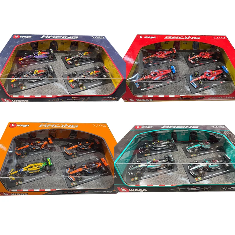 F1 4-Car Die-Cast Miniature Set 2 F1 4-Car Die-Cast Miniature Set - Image 2