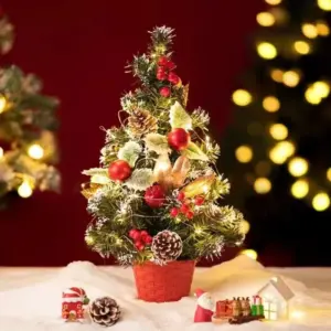 Miniature Pre-lit Artificial Christmas Tree in Vibrant Colors 13 S739db3605de149c5b6b1e70339c4b01au 1