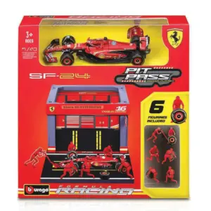 Bburago 2024 F1 Ferrari SF24 Diecast Model 18 S73d09a33956c4e88a83243d06ddfa7e0V